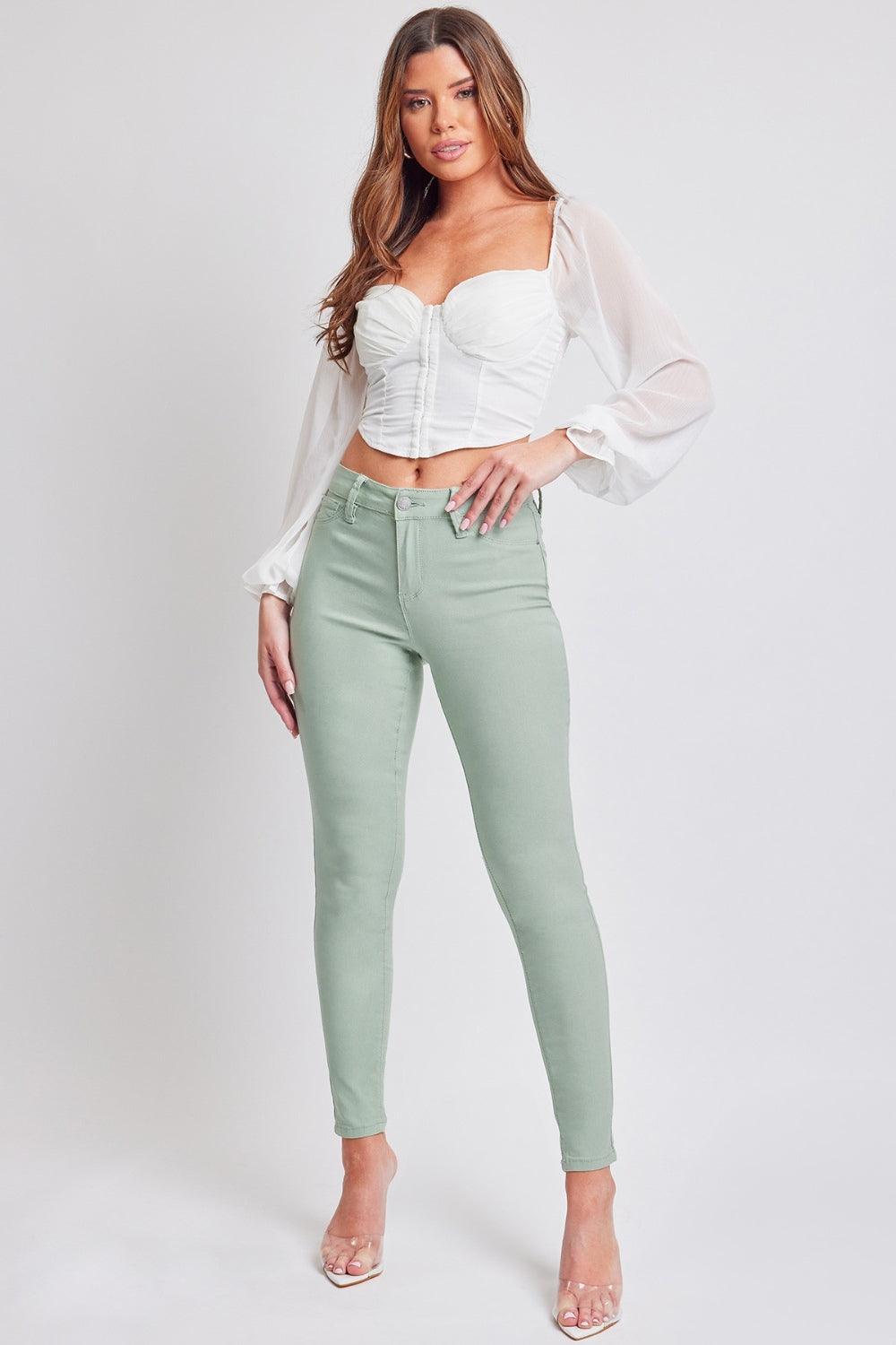 YMI Jeanswear Hyperstretch Mid-Rise Skinny Jeans - Divasha