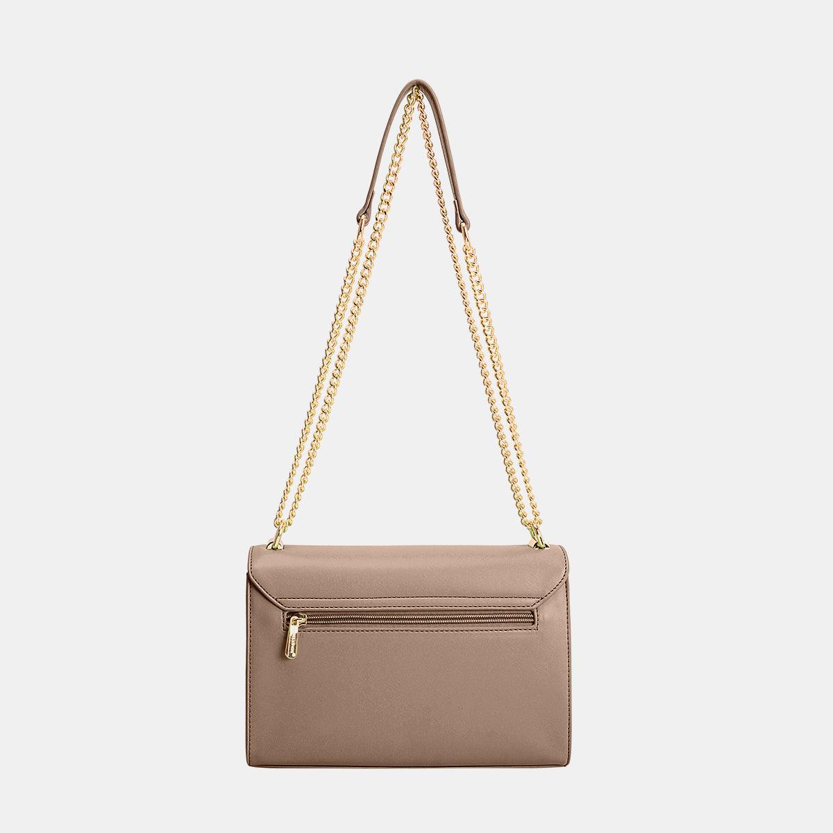 David Jones Chain-Handle Crossbody Bag - Divasha