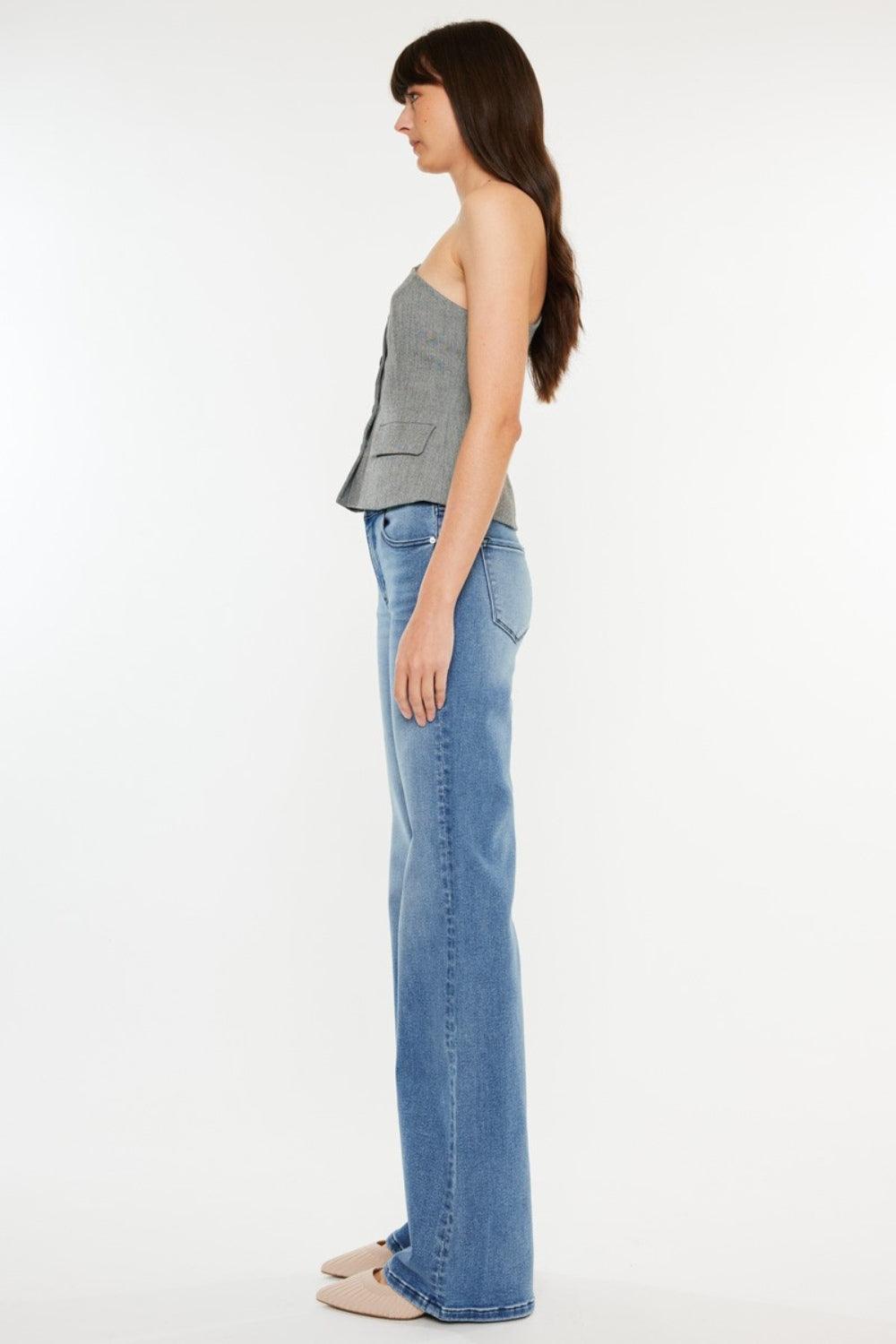 Kancan Ultra High Rise Cat's Whiskers Jeans - Divasha