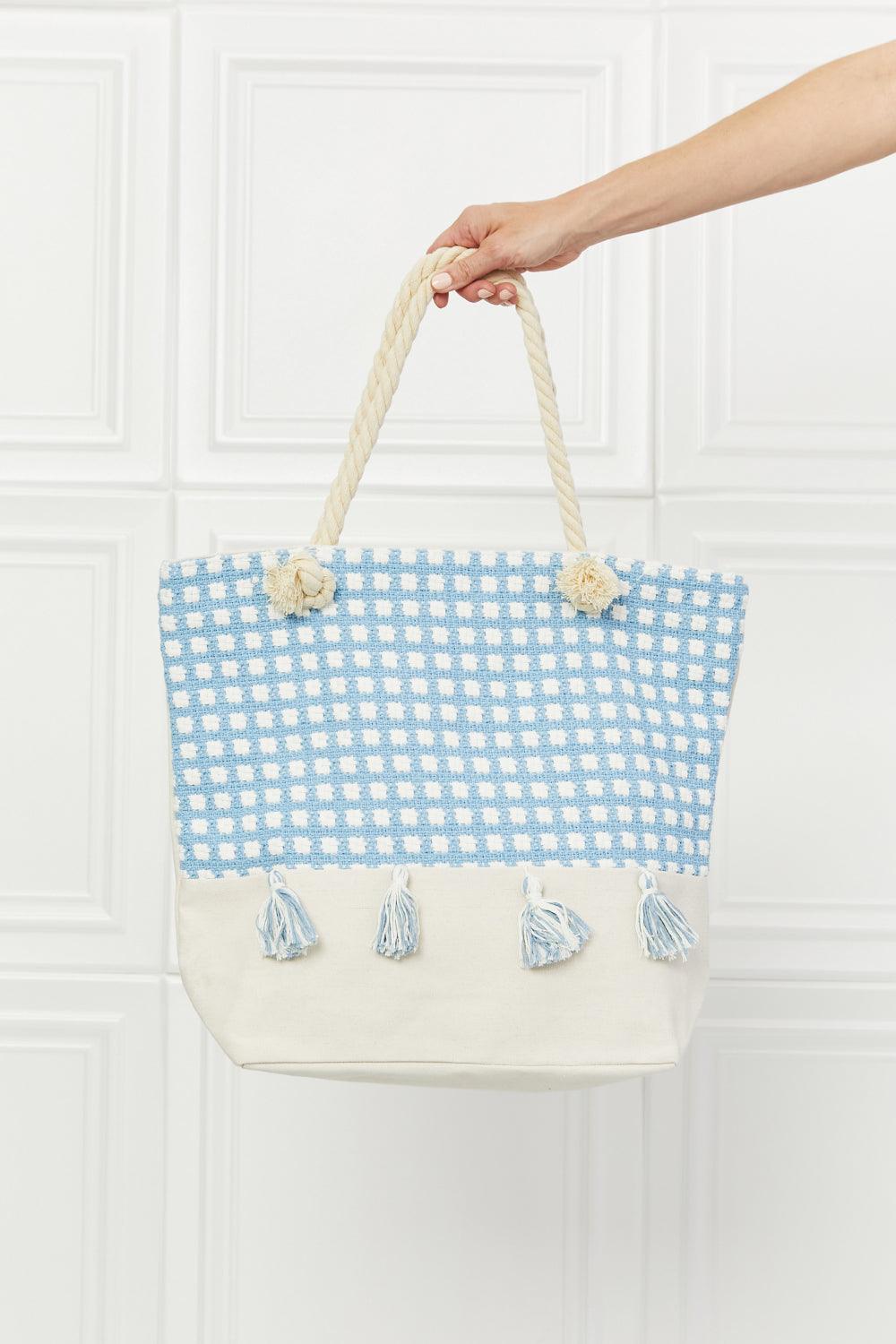 Justin Taylor Picnic Date Tassel Tote Bag - Divasha