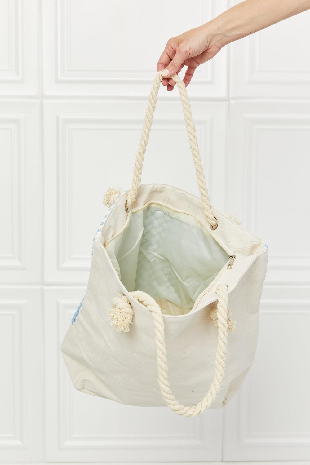 Justin Taylor Picnic Date Tassel Tote Bag - Divasha