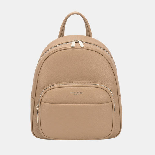 David Jones PU Leather Backpack Bag - Divasha