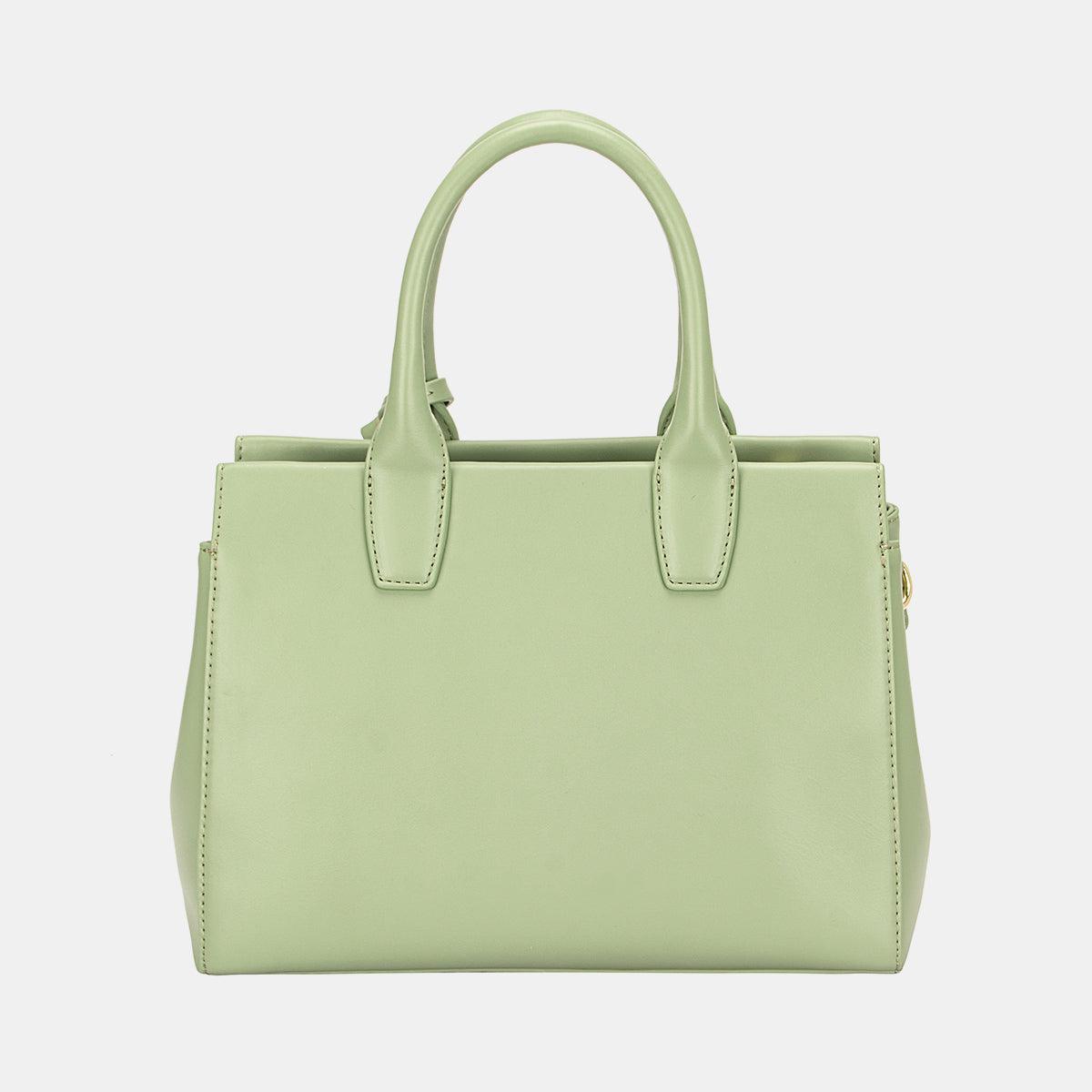 David Jones PU Leather Handbag - Divasha