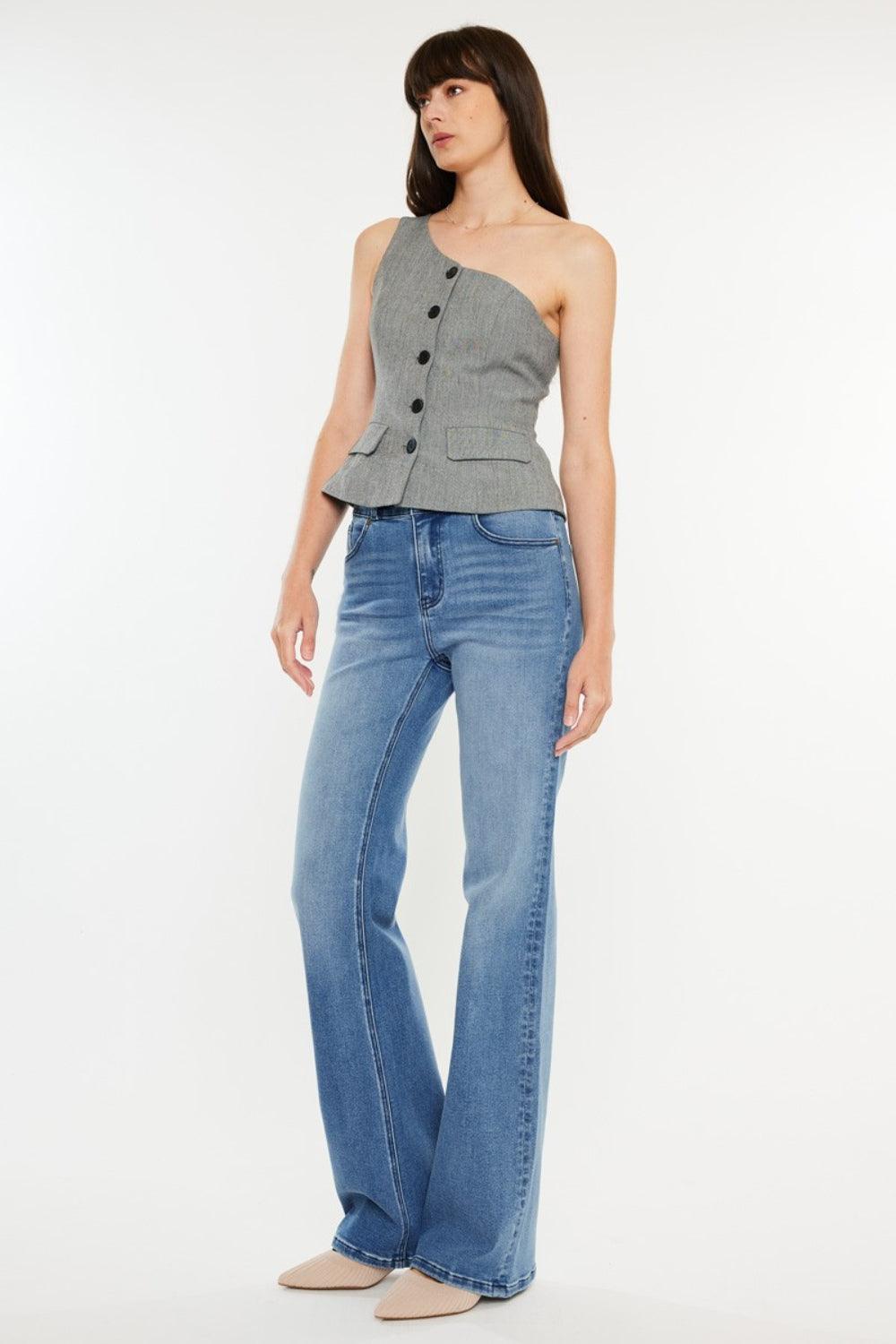 Kancan Ultra High Rise Cat's Whiskers Jeans - Divasha