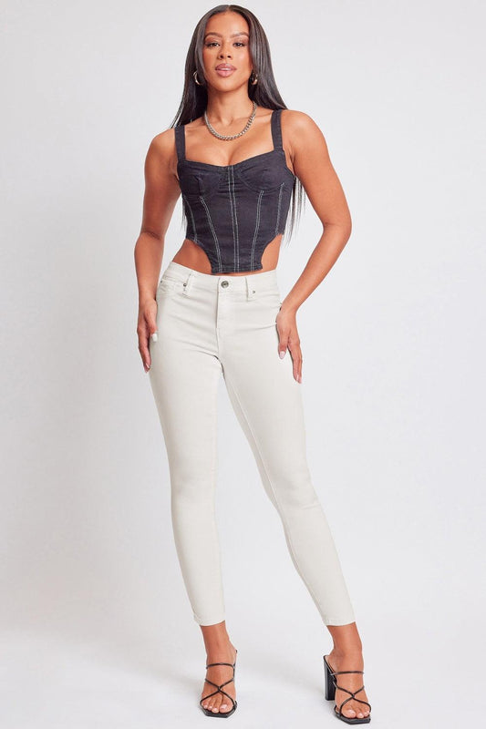 YMI Jeanswear Hyperstretch Mid-Rise Skinny Jeans - Divasha