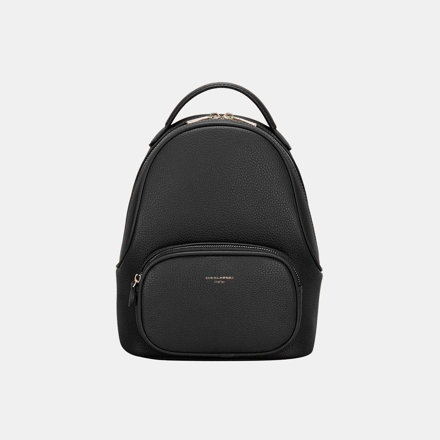 David Jones PU Leather Handle Backpack - Divasha